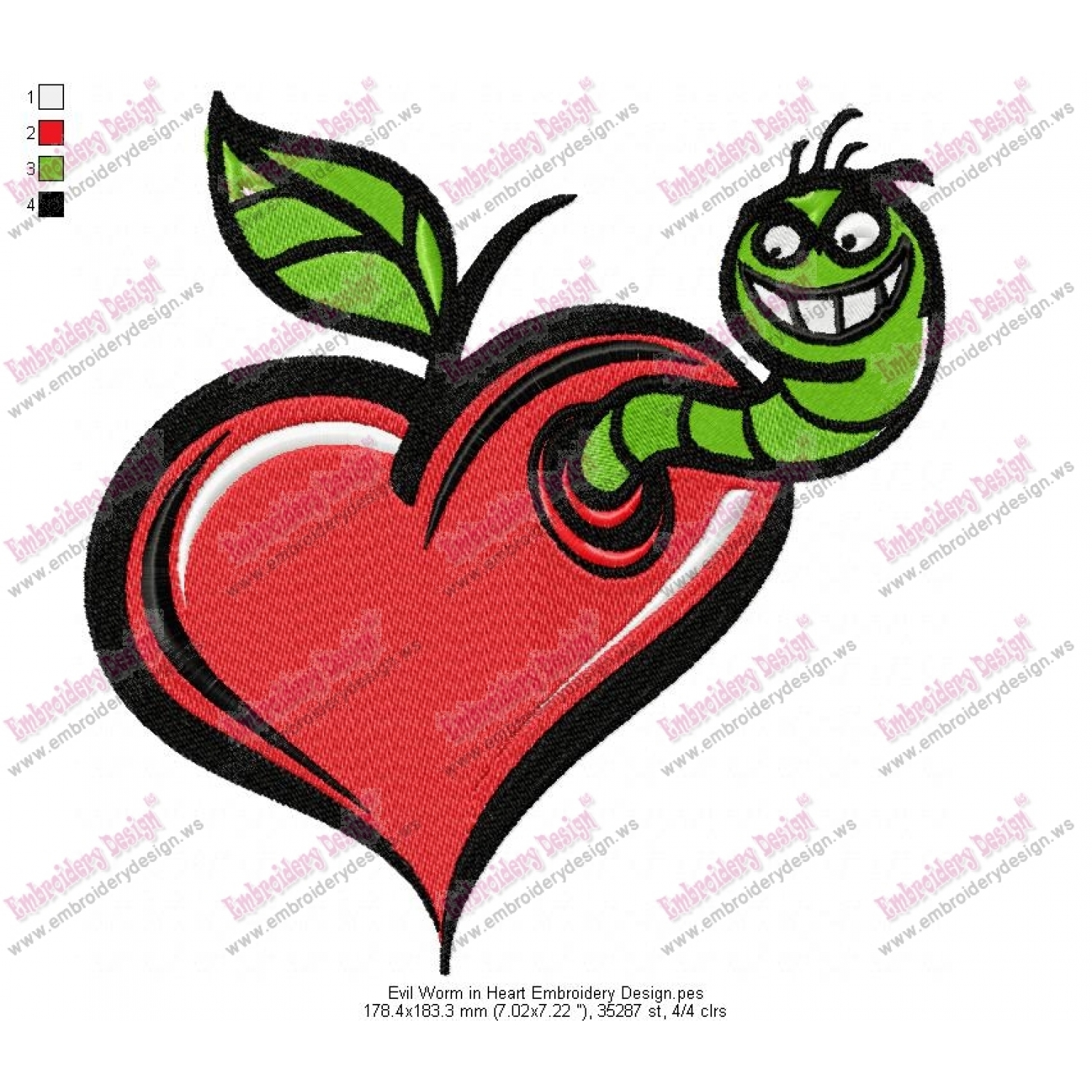 Heart Embroidery Designs