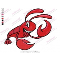 Animals Embroidery Design: Maine Lobster from Machine Embroidery